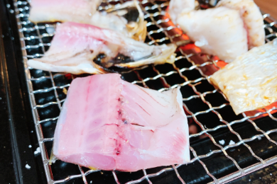 焼かれた切り身