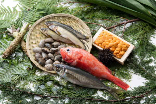 熟練の目利きでその日の最高食材を選びました